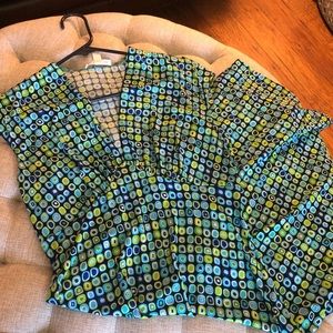 London Times Print Dress